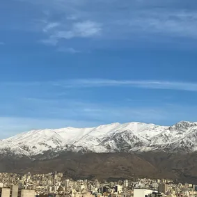 عکس: کوه‌های تهران با برف نمایان شد!