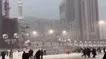 آب‌گرفتگی مسیر زائران مسجدالحرام را بست