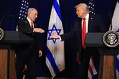 عکس: نتانیاهو در آمریکا