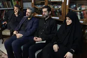 خانواده پزشکیان در دیدار با آیت‌الله نوری همدانی