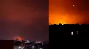 تصاویر بمباران‌ پل آق قلا را می‌بینید