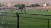 تصاویر بازی فوتبال در شهرکرد با تیرهوایی و گاز اشک‌آور!