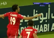 گل امیری به الوحده امارات در آل نهیان