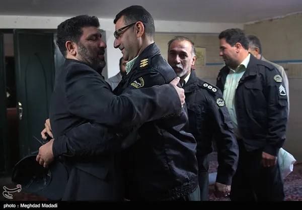 مراسم ترحیم پدر سعید حدادیان
