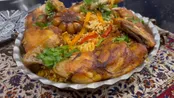 طرز تهیه کته مرغ عراقی