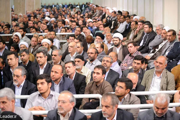 دیدار رهبر انقلاب با مسئولان قضائی