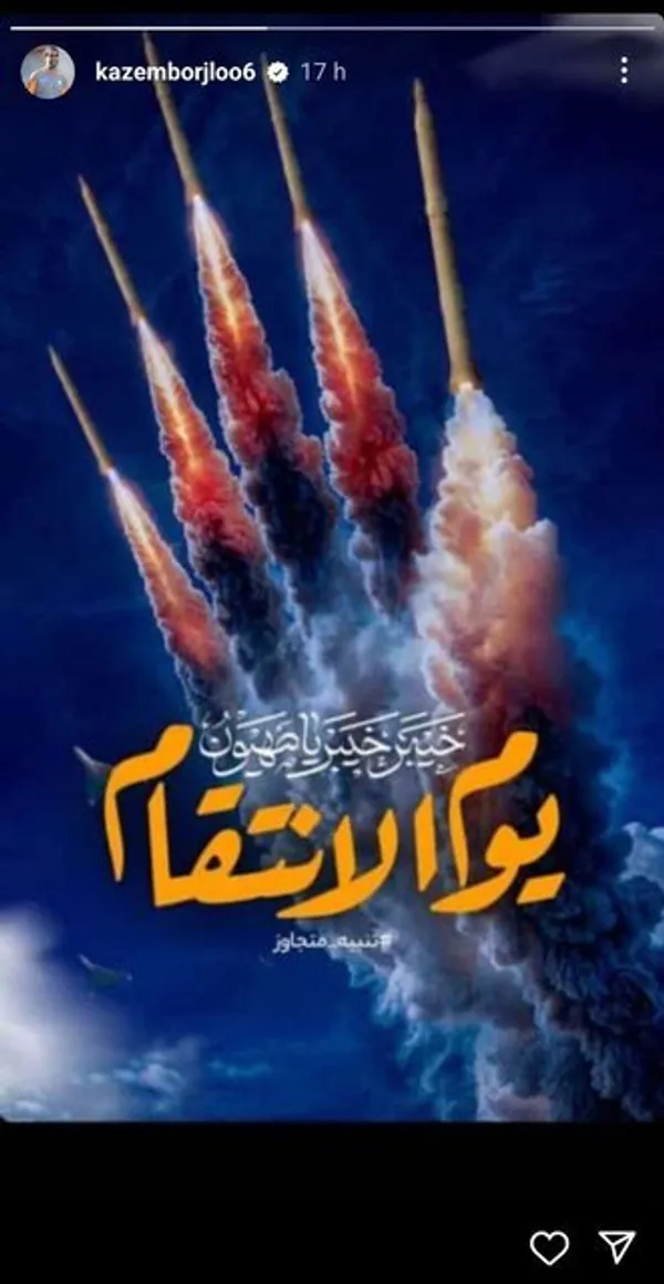 کاظم برجلو کاپیتان سابق تیم فوتبال سایپا