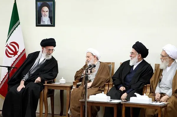 دیدار رئیس و نمایندگان مجلس خبرگان با مقام معظم رهبری./Leader O.W

