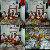یلدای امدادی در پایگاه هلال احمر