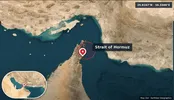 هدف قرار گرفتن یک نفتکش در تنگه هرمز