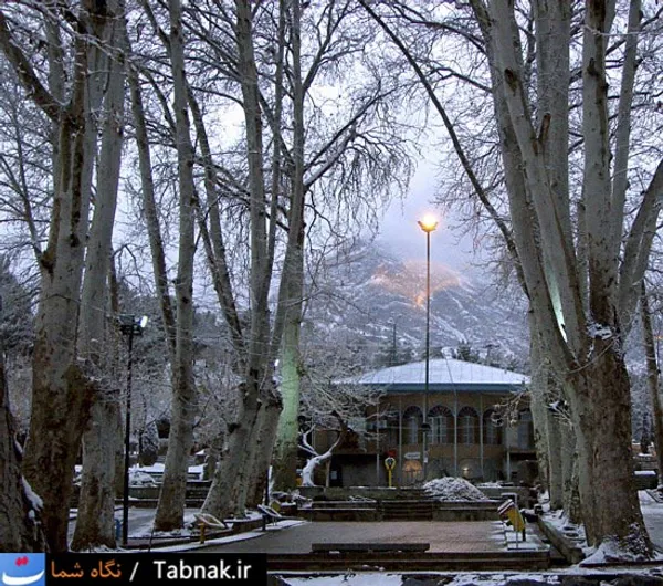 پارک سیفیه در زمستان