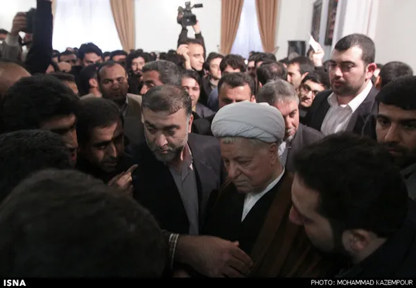  دیدار جمعی از دانشجویان با آیت الله هاشمی رفسنجانی
