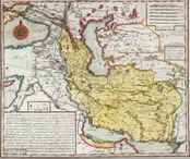 نقشه تاریخی ایران، ۲۸۶ سال پیش