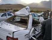 تصادف مرگبار سه خودرو در آذربایجان غربی