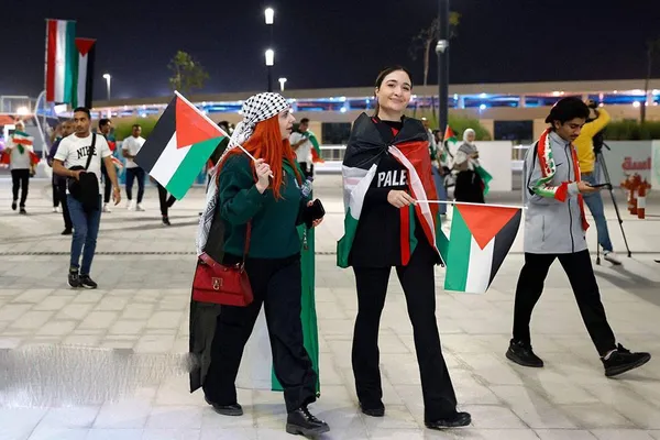 حاشیه دیدار تیم های ملی &laquo;ایران و فلسطین&raquo;