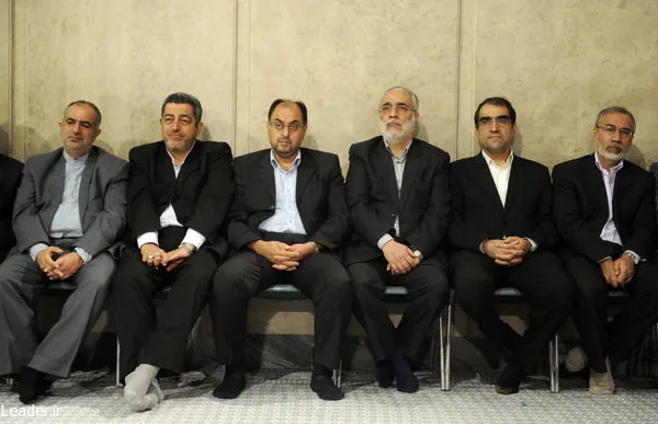 رهبر معظم انقلاب در دیدار نخبگان جوان کشور