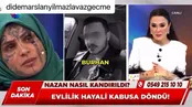 زن محجبه با تتوهای عجیب روی صورت در تلویزیون!