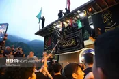 عکس: مراسم عزاداری سنتی در روستای پلکانی ماسوله
