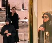 بیانسه با حجاب مشکی در ملاعام ظاهر شد