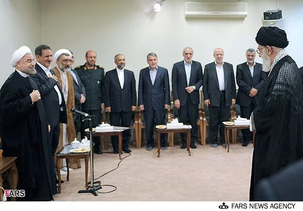 دیدار اعضای هیات دولت با رهبر معظم انقلاب
چهارشنبه 6 شهریور
