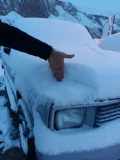 برف ورزقان 12 مهر 96