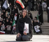 تصویر برگزیده دیلی تلگراف از مصلی تهران