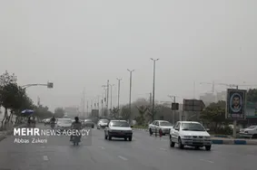 گرما و گرد و خاک در تهران