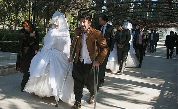 جشن ازدواج آسان ۲۲ زوج ظهر شنبه در گرگان برگزار شد/مهر
