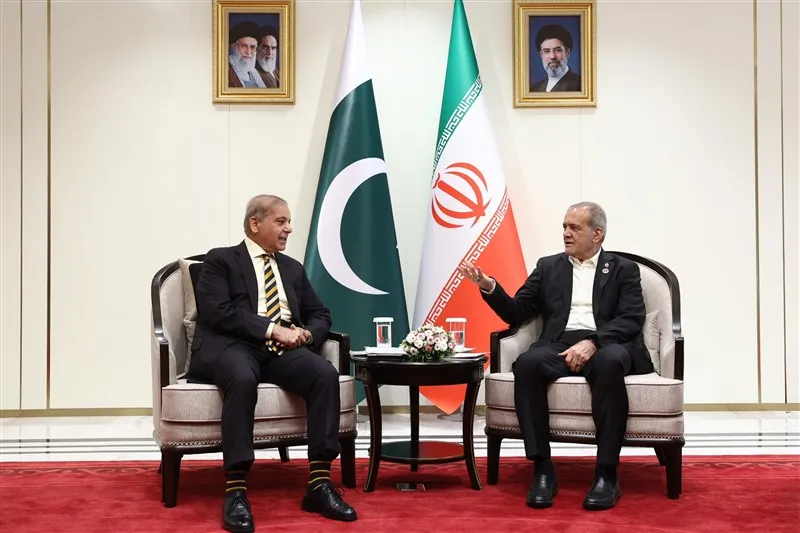 Pezeshkian-Shehbaz Sharif