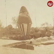 تفریح تهرانی‌ها با بالن در دوران ناصرالدین‌شاه