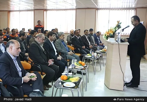  سخنرانی عارف نوروزی مدیر عامل بنیاد برکت در مراسم راه اندازی 3 پروژه در استان البرز