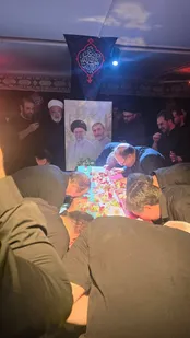 وداع با پیکر مطهر شهید مصباح الهدی باقری کنی