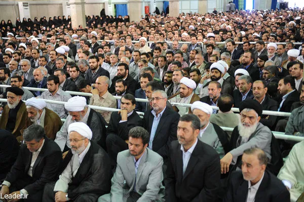 دیدار رهبر انقلاب با مسئولان قضائی