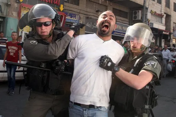 بازداشت معترضان فلسطینی در بیت المقدس توسط پلیس رژیم صهیونیستی ادامه دارد/ANSA
