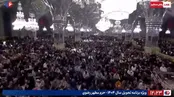 لحظه تحویل سال در حرم رضوی، شاهچراغ و بین الحرمین