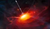 عکسی از رنگ کمیاب رعدوبرق حین بارش شهابی