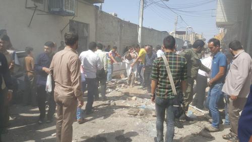 انفجار در قم