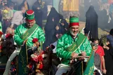 عکس: مراسم ورود کاروان نمادین حضرت فاطمه معصومه سلام‌الله علیها به قم