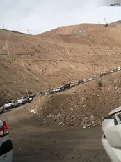 ترافیک جاده چالوس