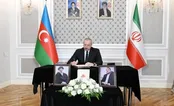 حضور «الهام‌ علی‌اف» در سفارت ایران برای تسلیت