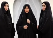 ویدیوی تبلیغ یک مزون برای مدل جدید چادر مشکی!