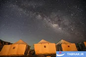 عکس: نمای خیره‌کننده از کهکشان راه شیری بر فراز مصر
