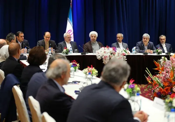 دیدار نخبگان ایرانی مقیم نیویورک با رییس جمهور در روز جمعه./President O.W
