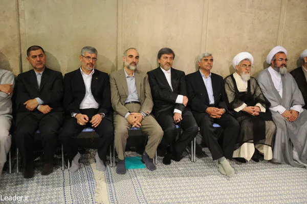 رهبر معظم انقلاب در دیدار کارگزاران حج