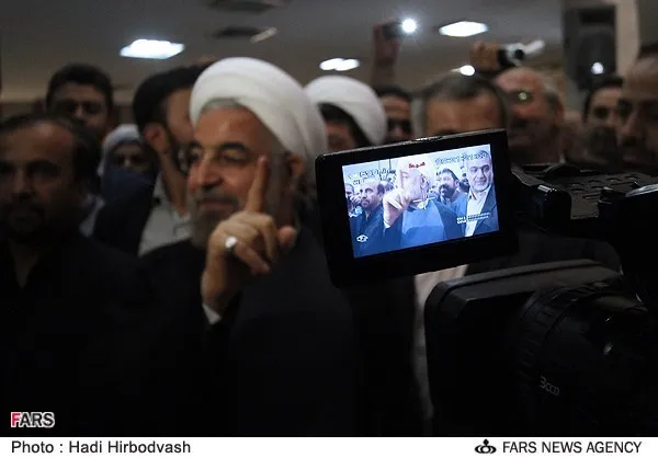 حسن روحانی -مسجد امام رضا(ع) شهرری