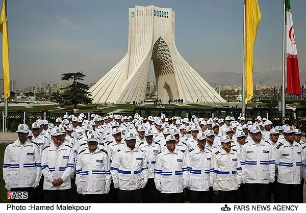 رزمایش نوروزی پلیس پایتخت