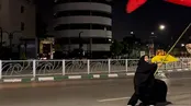 دختری که در تجمعات شبانه مورد توجه قرار گرفت
