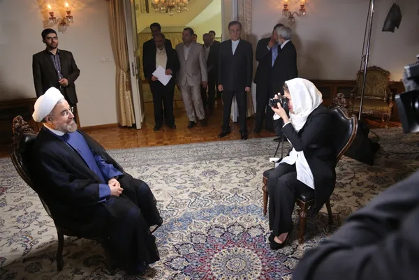 گفتگوی رئیس جمهور با ان بی سی