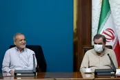 تصویر امروز سایت ریاست جمهوری از محسن رضایی و پزشکیان
