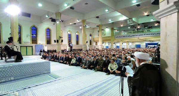 دیدار رهبری با دست اندر کاران انتخابات